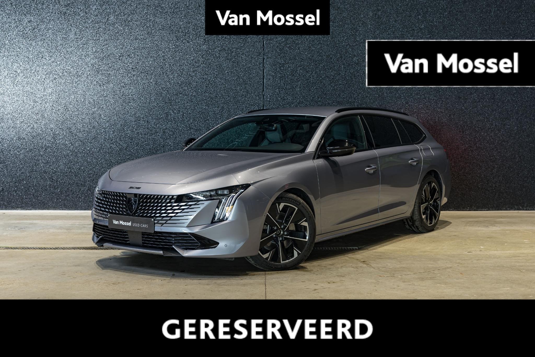Peugeot 508 SW 1.6 Hybrid 225 e-EAT8 Allure, Auto's, 745 kg, Stof, Gebruikt, 4 cilinders