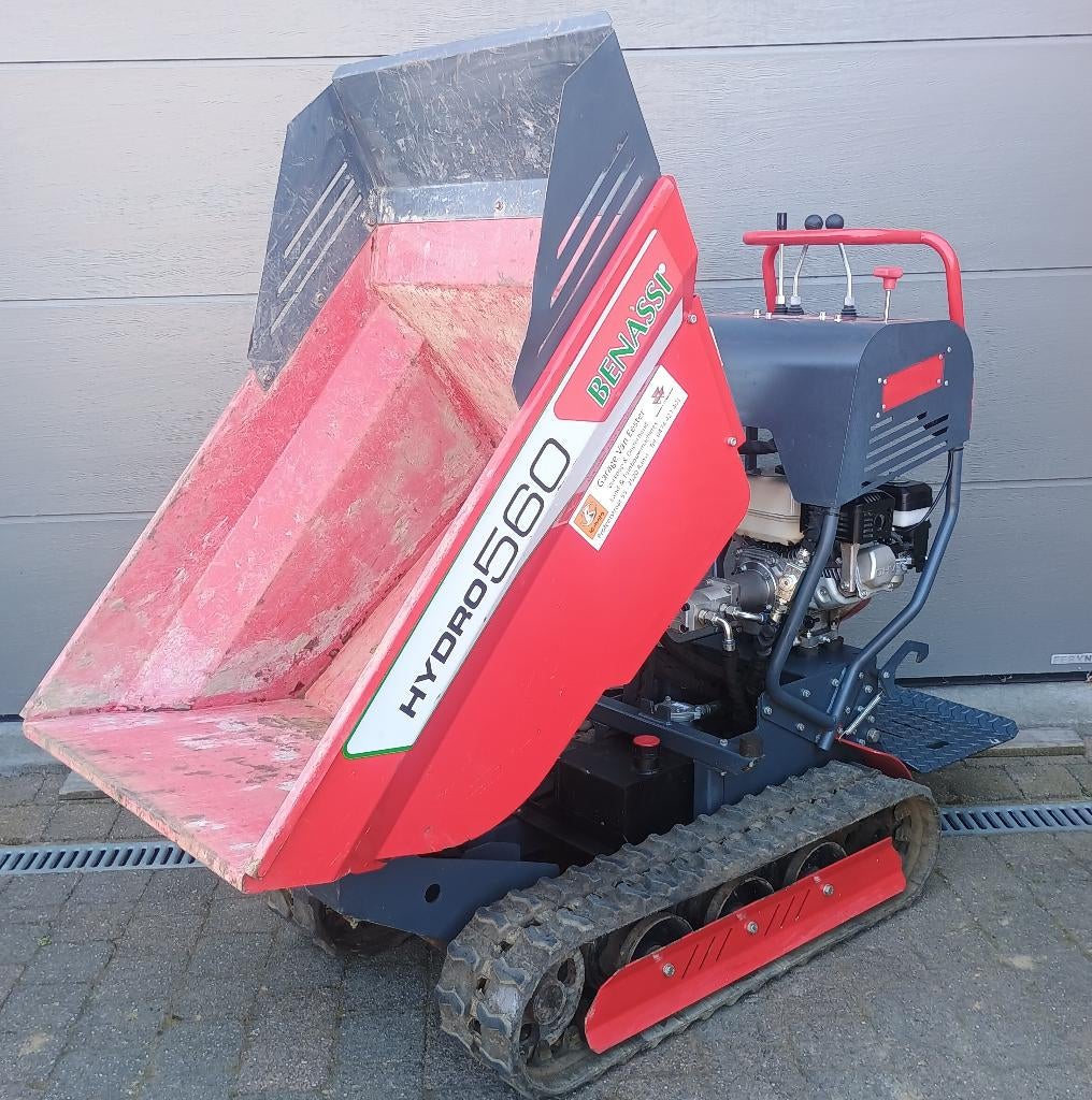 rupsdumper benassi, Enlèvement, Dumper