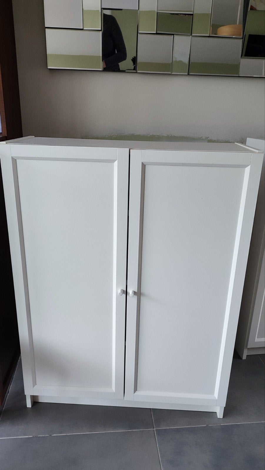 Armoires IKEA Billy 2 x blanches avec portes, Enlèvement, Comme neuf