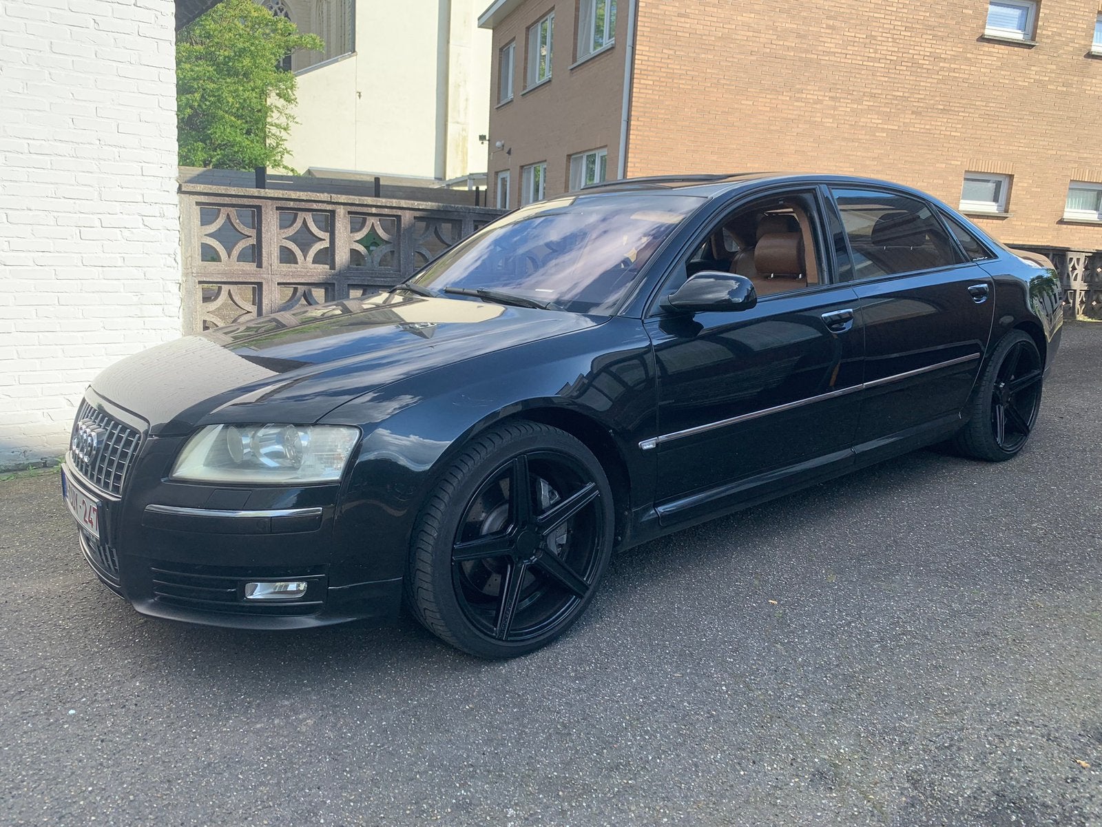 Audi a8 4.2 benzine, Automaat, 8 cilinders, 4200 cc, Zwart