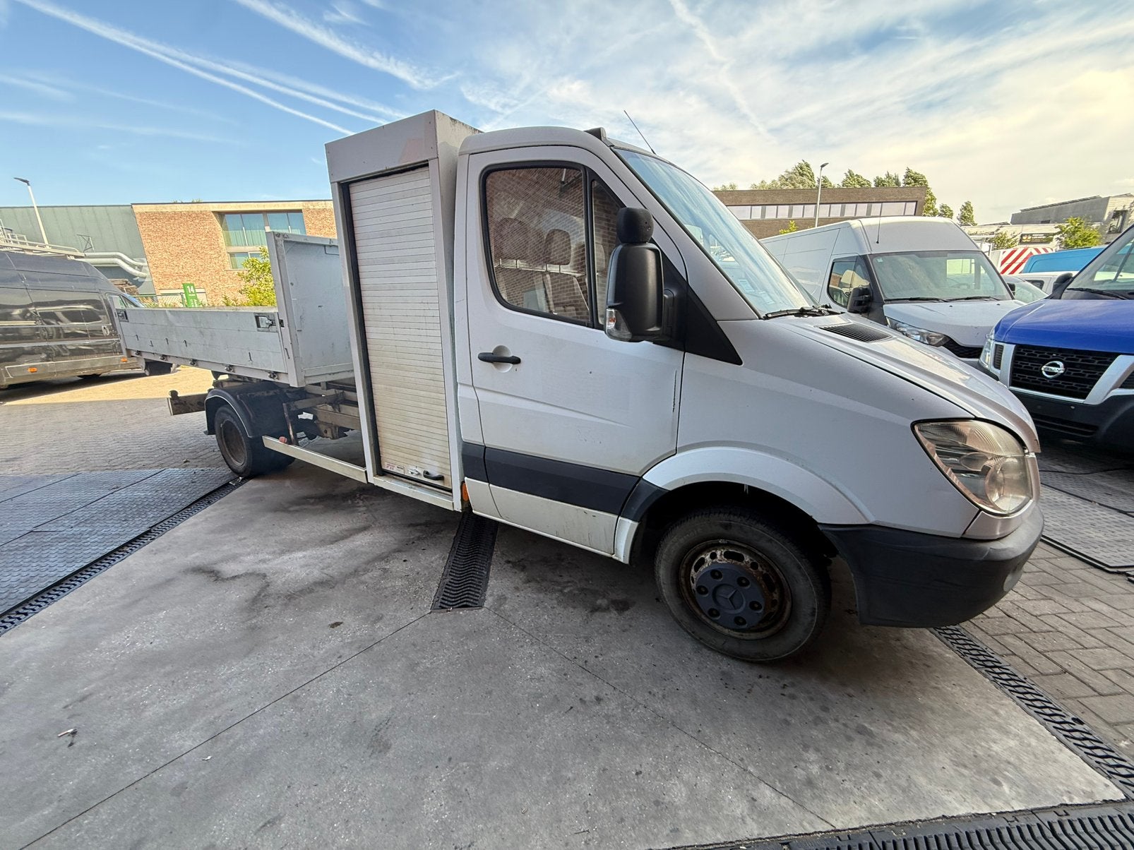 Mercedes sprinter 518cdi containersysteem, Auto's, Bestelwagens en Lichte vracht, Mercedes-Benz, Bedrijf, Diesel, Euro 4
