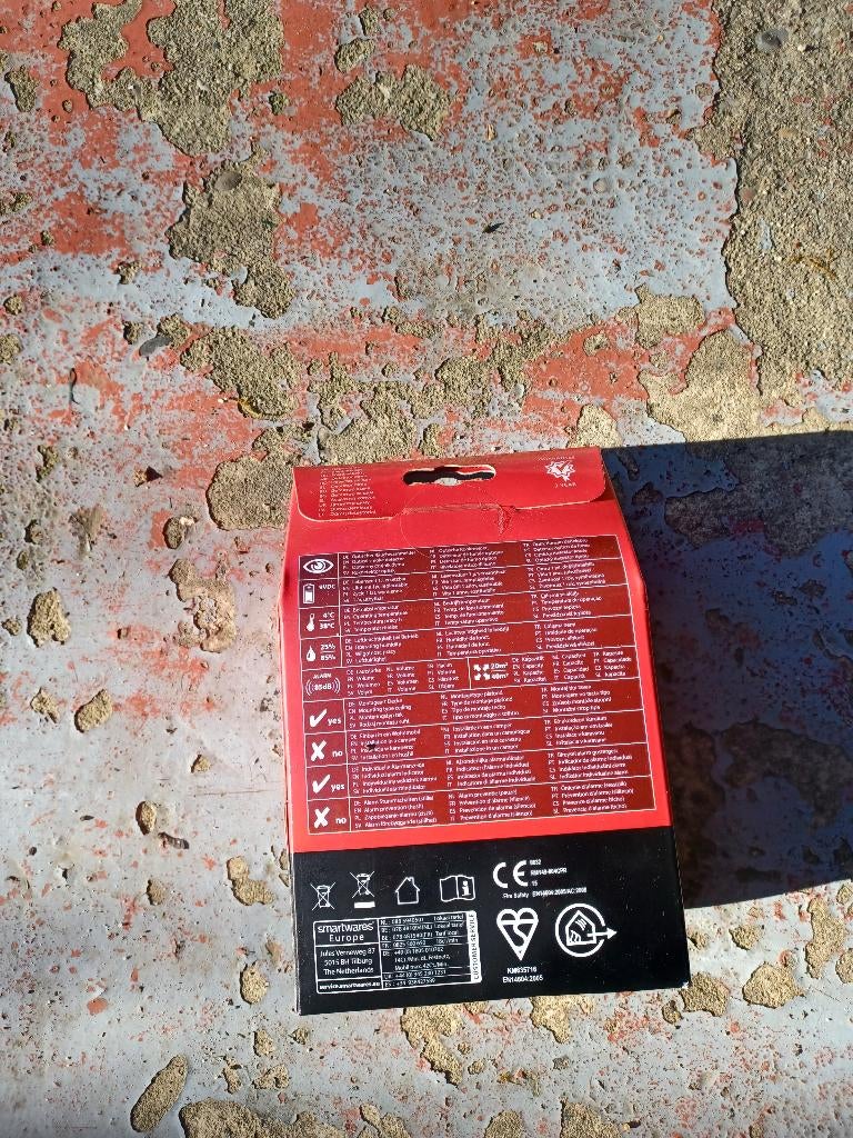 Smartwares rookmelder duo pack, Doe-het-zelf en Bouw, Ophalen, Nieuw, Overige typen, Rook