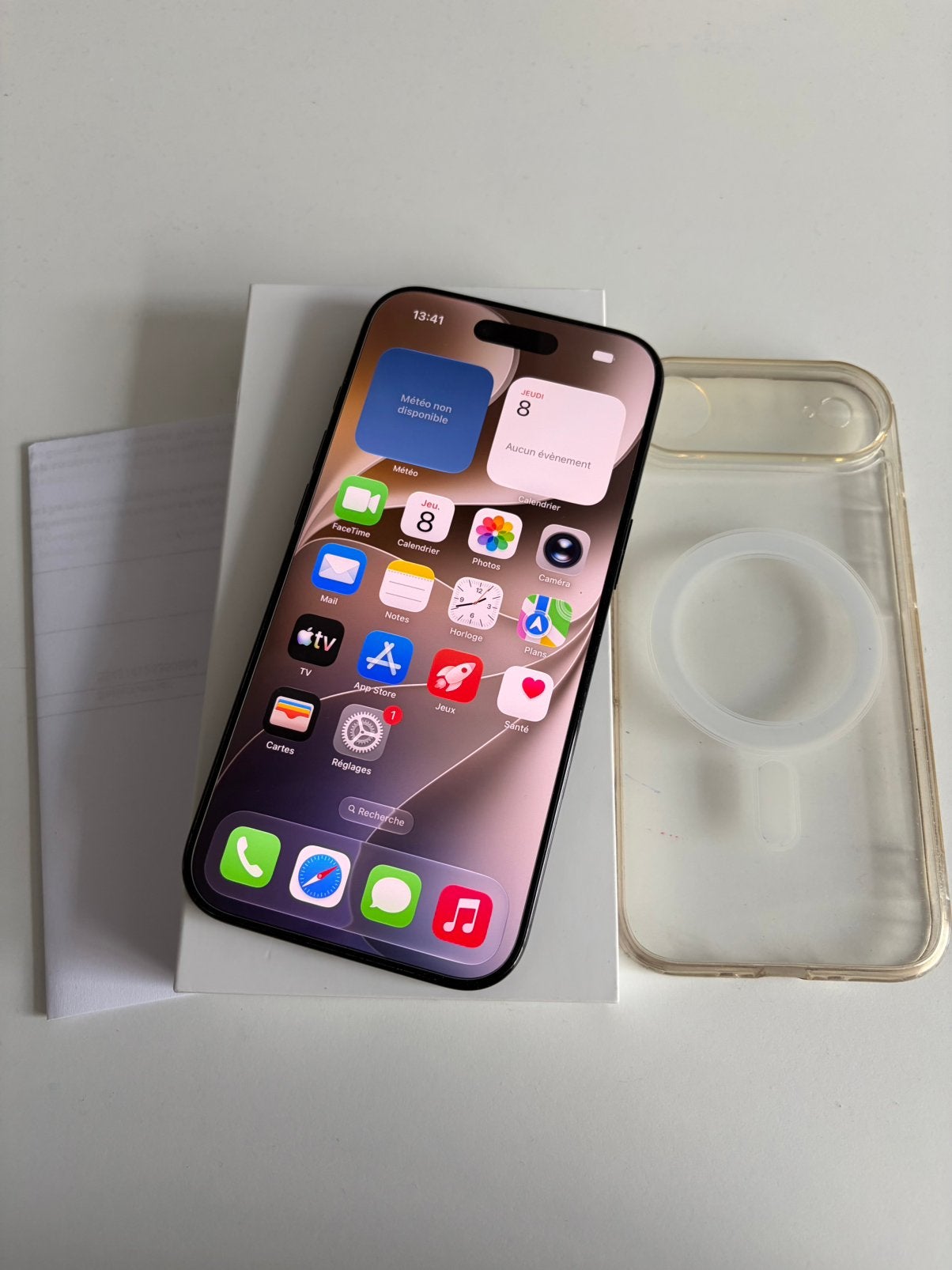 iPhone 17 Air Noir Sidéral - 512Go avec facture et garantie!, Telecommunicatie, Ophalen, IPhone 17 Air, 512 GB, Zwart