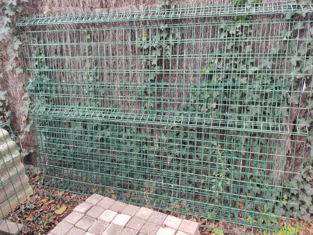 Bekaert draadpanelen, Tuin en Terras, Ophalen, Gebruikt, Minder dan 10 meter, Draad