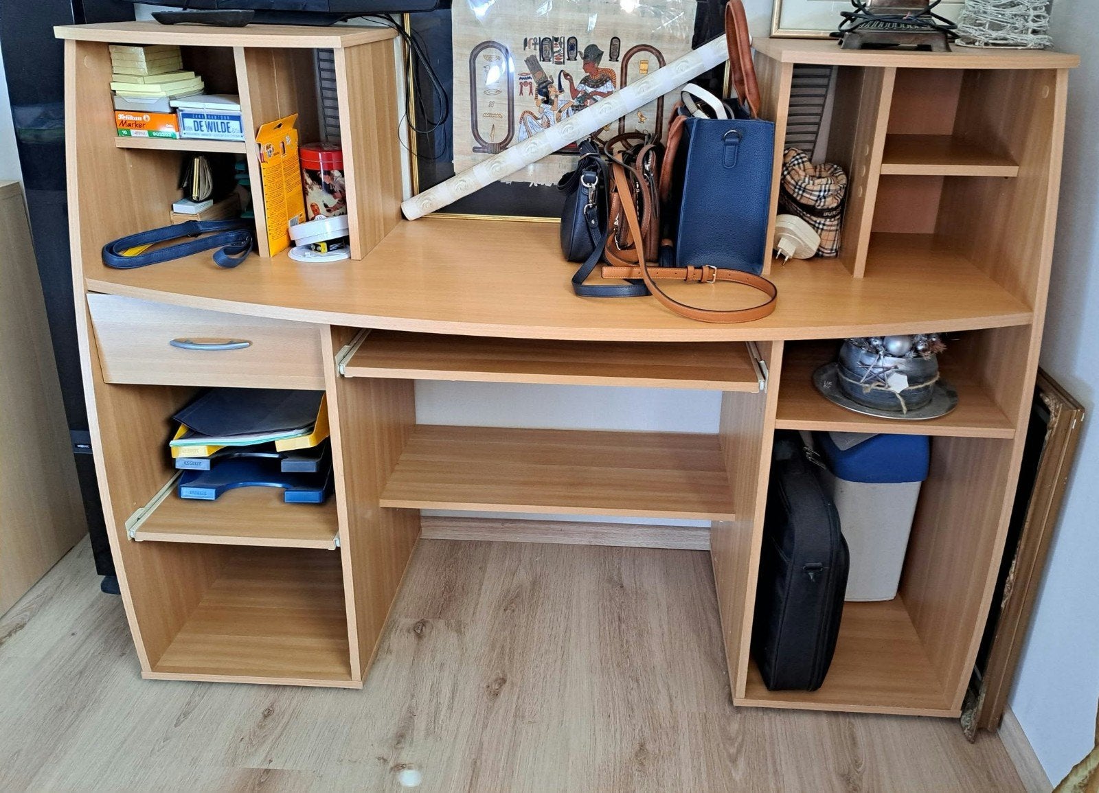 bureau L:160/H.108/D.56cm, Maison & Meubles, 70 à 120 cm, Enlèvement, 120 à 170 cm, 40 à 80 cm