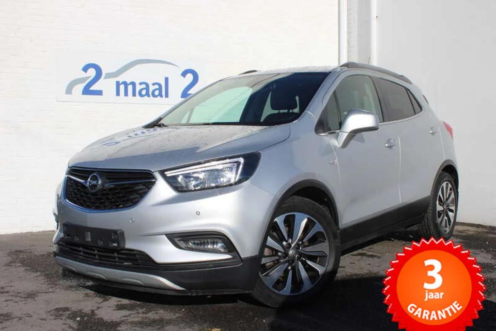 Opel Mokka X 1.4 Turbo Navi/Cruise incl. 3 JAAR garantie!, Auto's, Gebruikt, 4 cilinders, Leder, Bedrijf