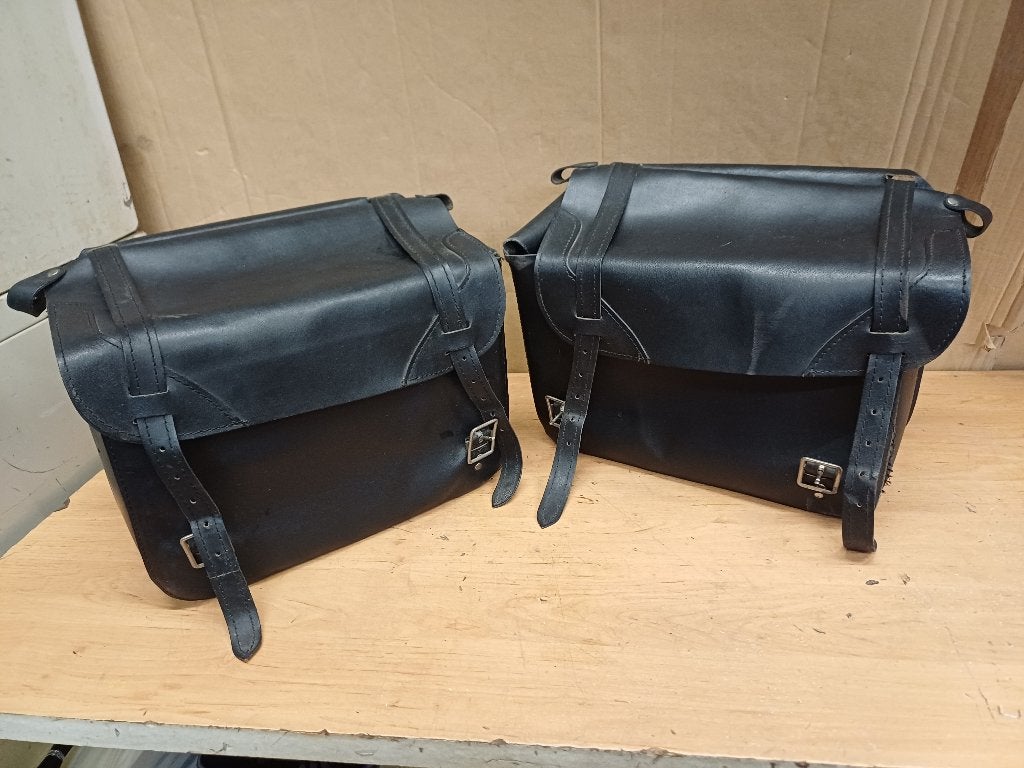 zadeltassen voor chopper, Motoren, Accessoires | Koffers en Tassen, Ophalen of Verzenden, Gebruikt