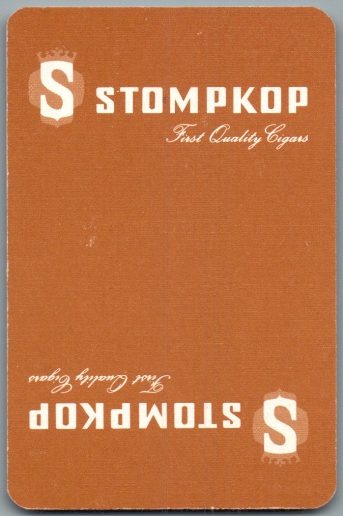 joker - J4596 - Stomkop cigars, Verzamelen, Ophalen of Verzenden, Zo goed als nieuw, Joker(s)