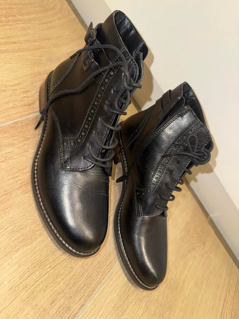 Bottes en cuir 5th Avenue taille 38, Enlèvement, Comme neuf