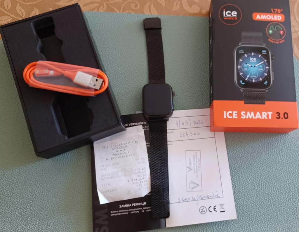 Montre ICE Watch neuve ICE SMART 3.0  bracelet Milanais, Ophalen, GPS