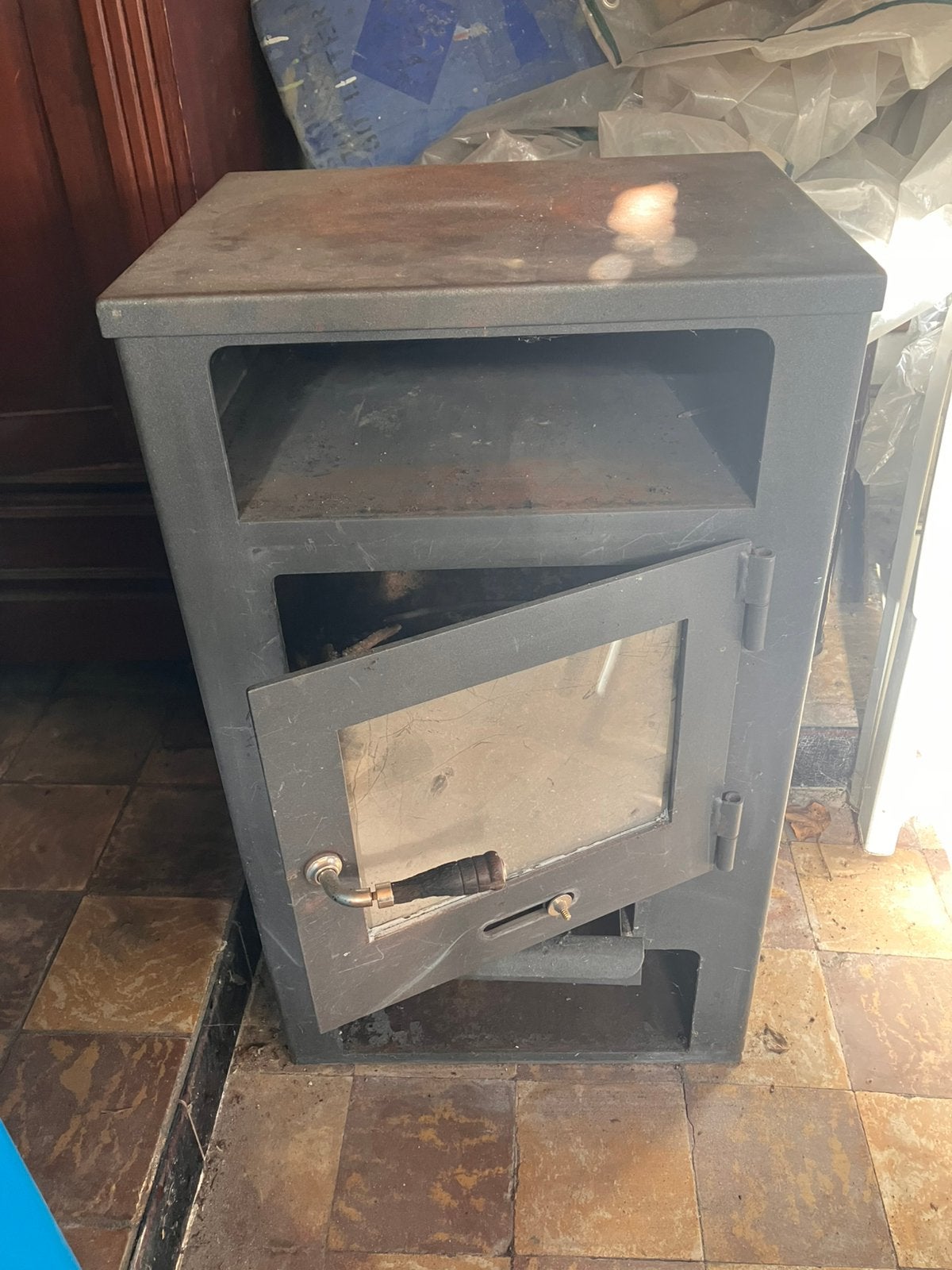 Houtkachel, Ophalen, Gebruikt, Hout, Houtkachel