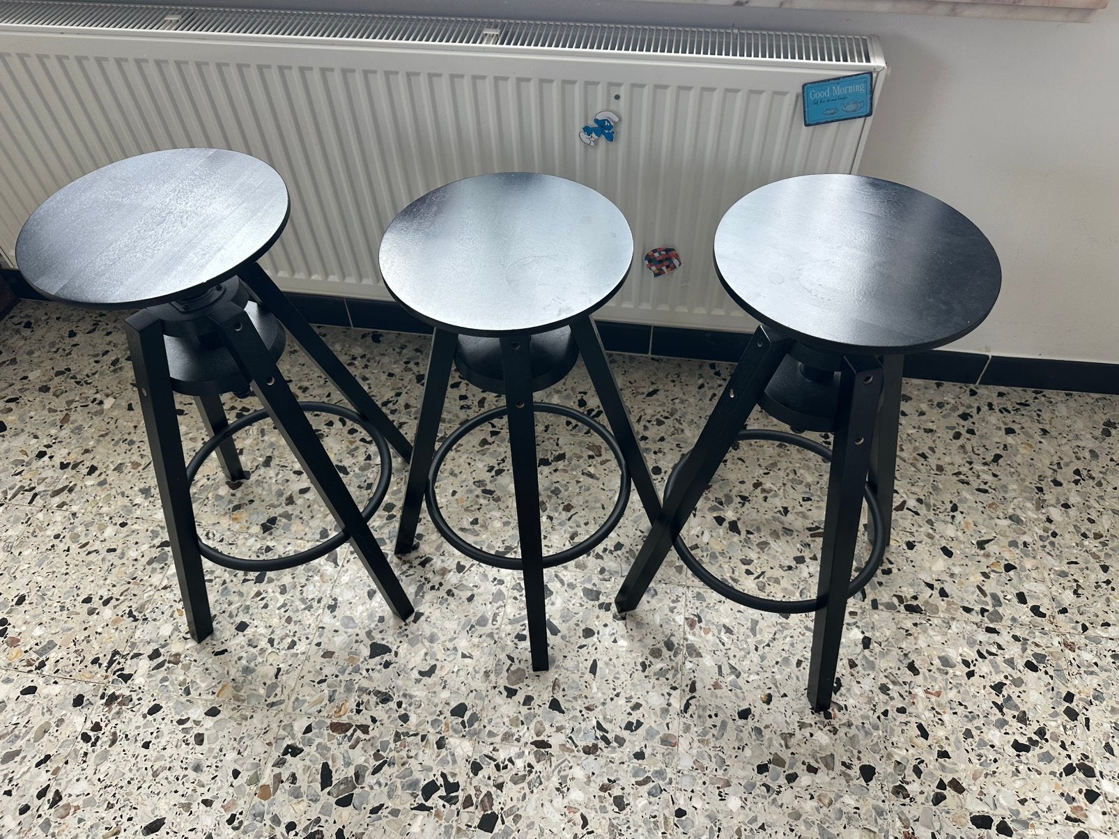 Barkruk ikea, Huis en Inrichting, Barkrukken, Ophalen, In hoogte verstelbaar