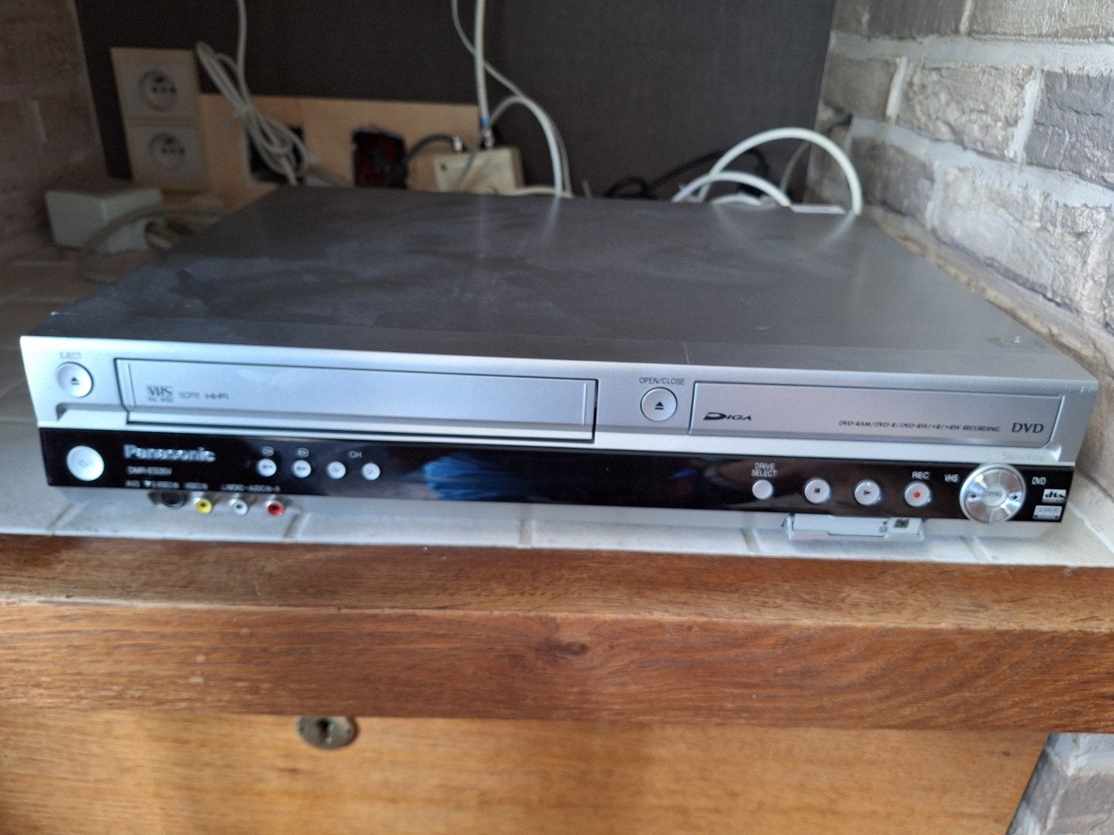 Panasonic DMR-ES35V VHS/DVD recorder – VHS naar DVD kopiëren, Audio, Tv en Foto, DVD spelers, Ophalen, Panasonic