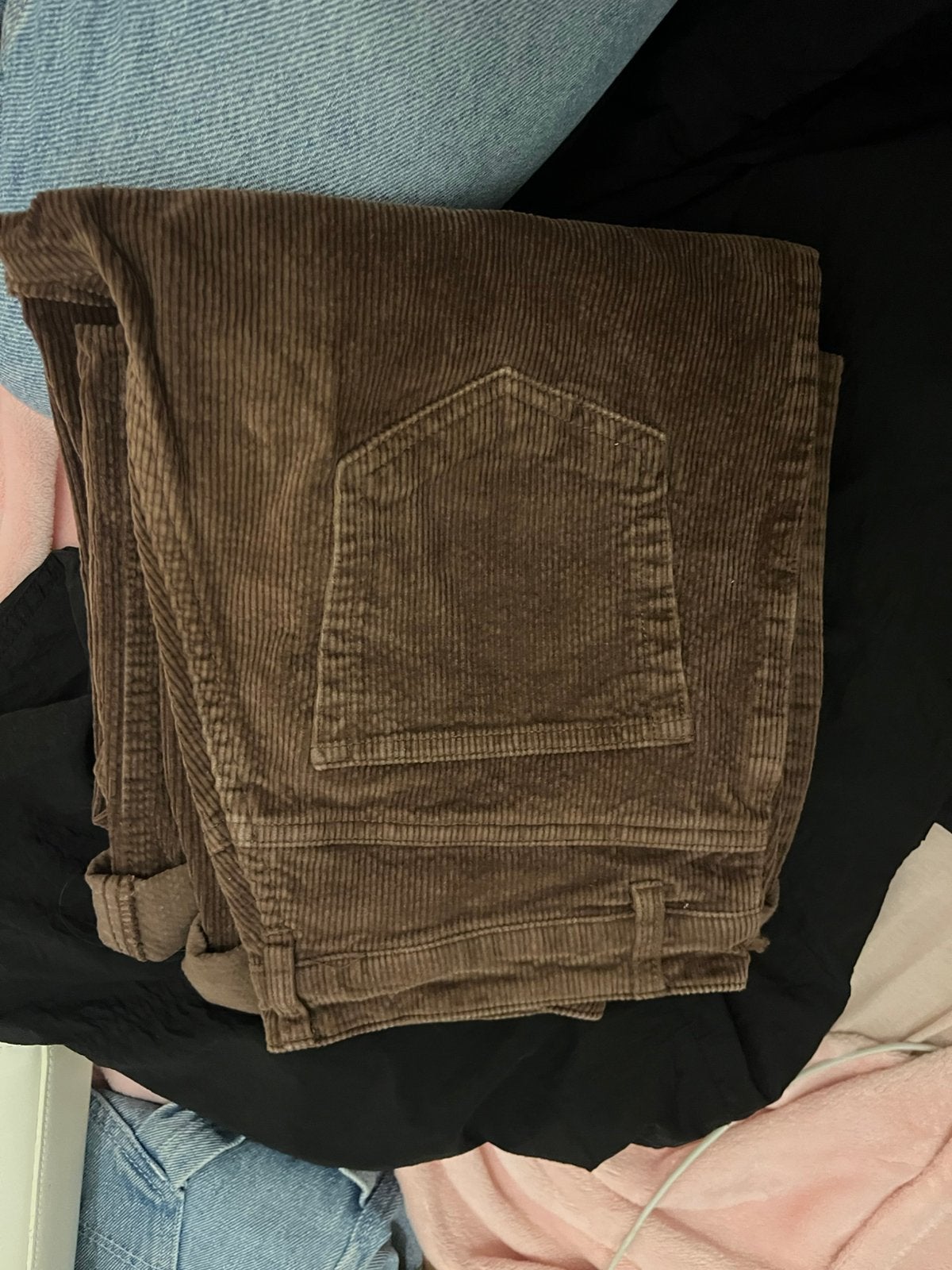 Bruine floure broek, Vêtements | Hommes, Jeans, Enlèvement, Comme neuf
