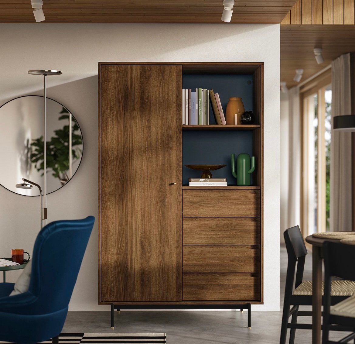 ARMOIRE IKEA RADMANSO, Maison & Meubles, Armoires | Penderies & Garde-robes, Comme neuf, 100 à 150 cm, 150 à 200 cm, Enlèvement