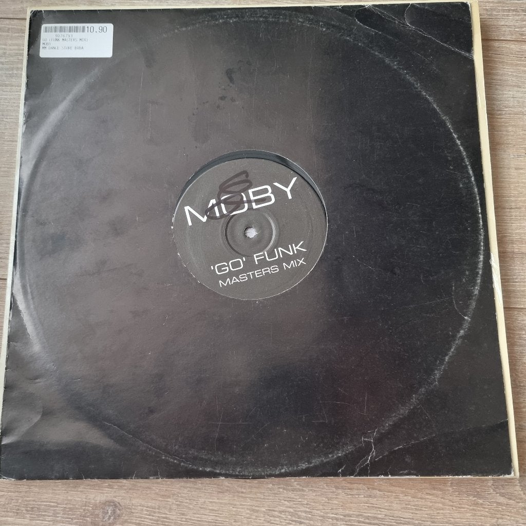 12" Moby – Go (Funk Masters Mix), Ophalen of Verzenden, Gebruikt, 12 inch, Dance en House
