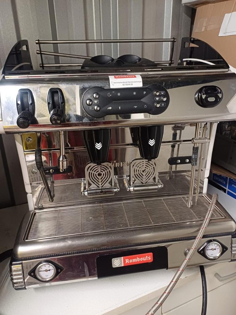 Machine à café Rombouts, Enlèvement