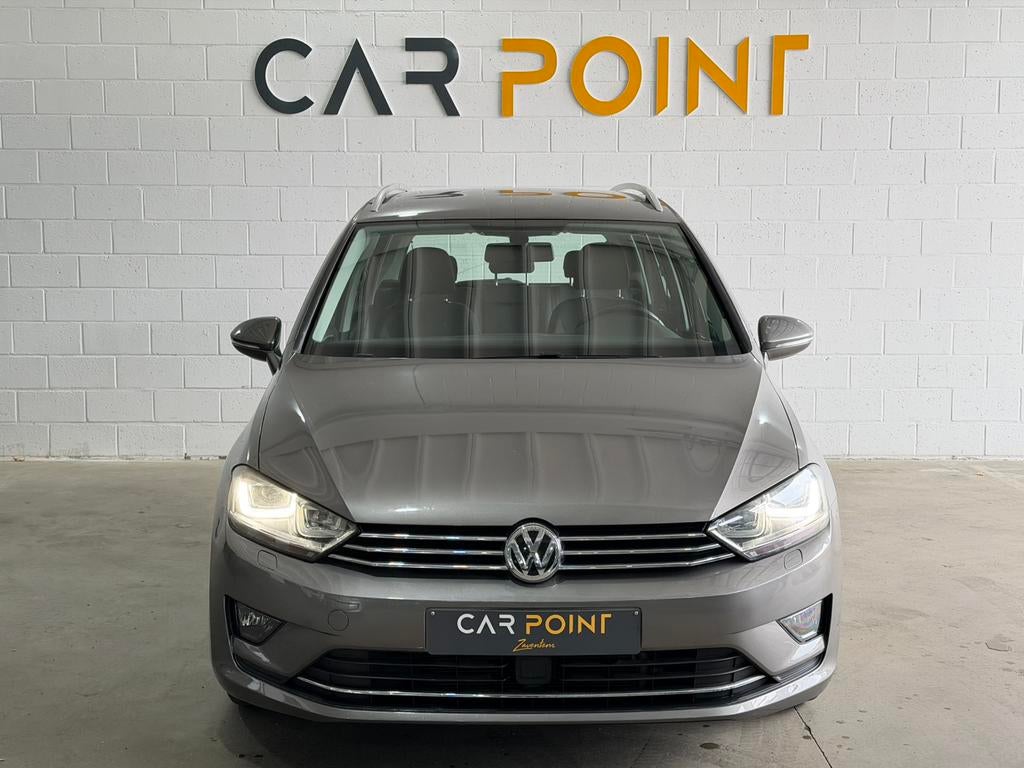 1.2 - NAVI - BLUETOOTH - AUTOMATIC - 12 MAANDEN GARANTIE, Auto's, Stof, Zwart, 4 cilinders, Golf Sportsvan