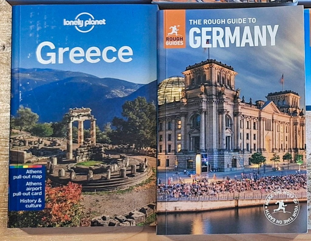 Guides de voyage en anglais pour la Grèce et l'Allemagne, Guide ou Livre de voyage, Lonely Planet, Enlèvement ou Envoi, Diverse auteurs