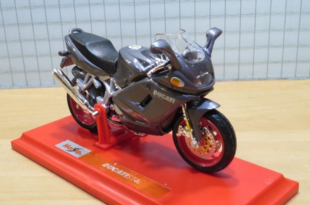 Ducati ST4s ST4 antraciet 1:18 Maisto, Ophalen of Verzenden, Nieuw, Motor, Maisto