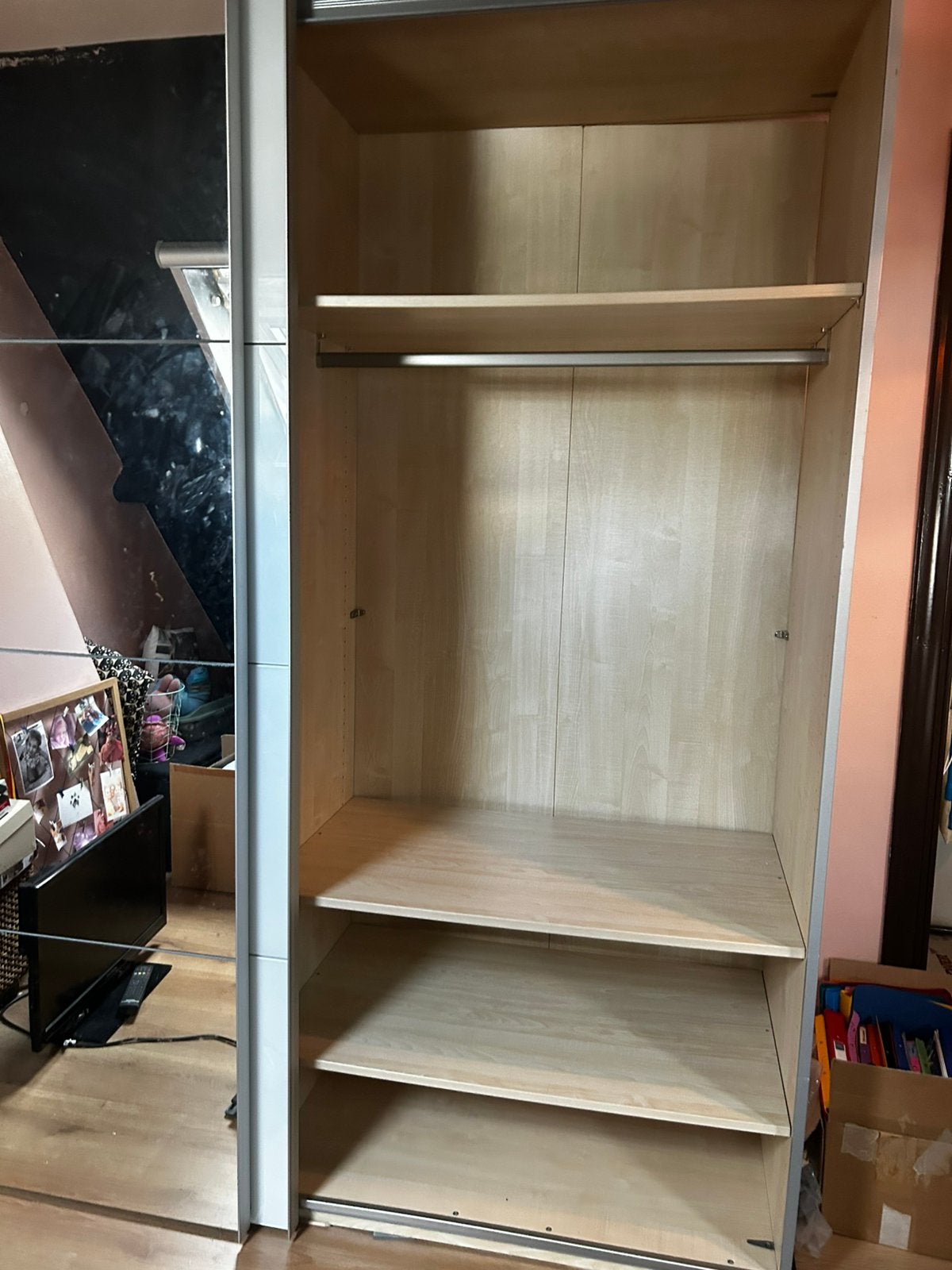 Kleerkast, Huis en Inrichting, Ophalen, Met deur(en), 200 cm of meer, 150 tot 200 cm