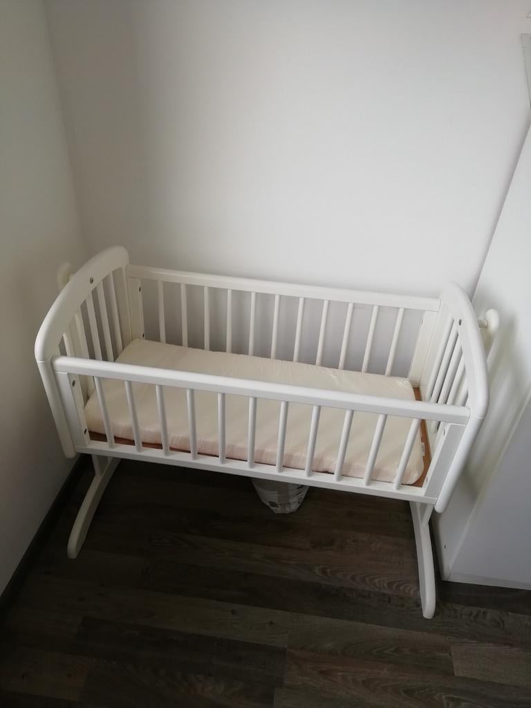 Wit wiegje, Kinderen en Baby's, Babywiegjes en Ledikanten, Ophalen