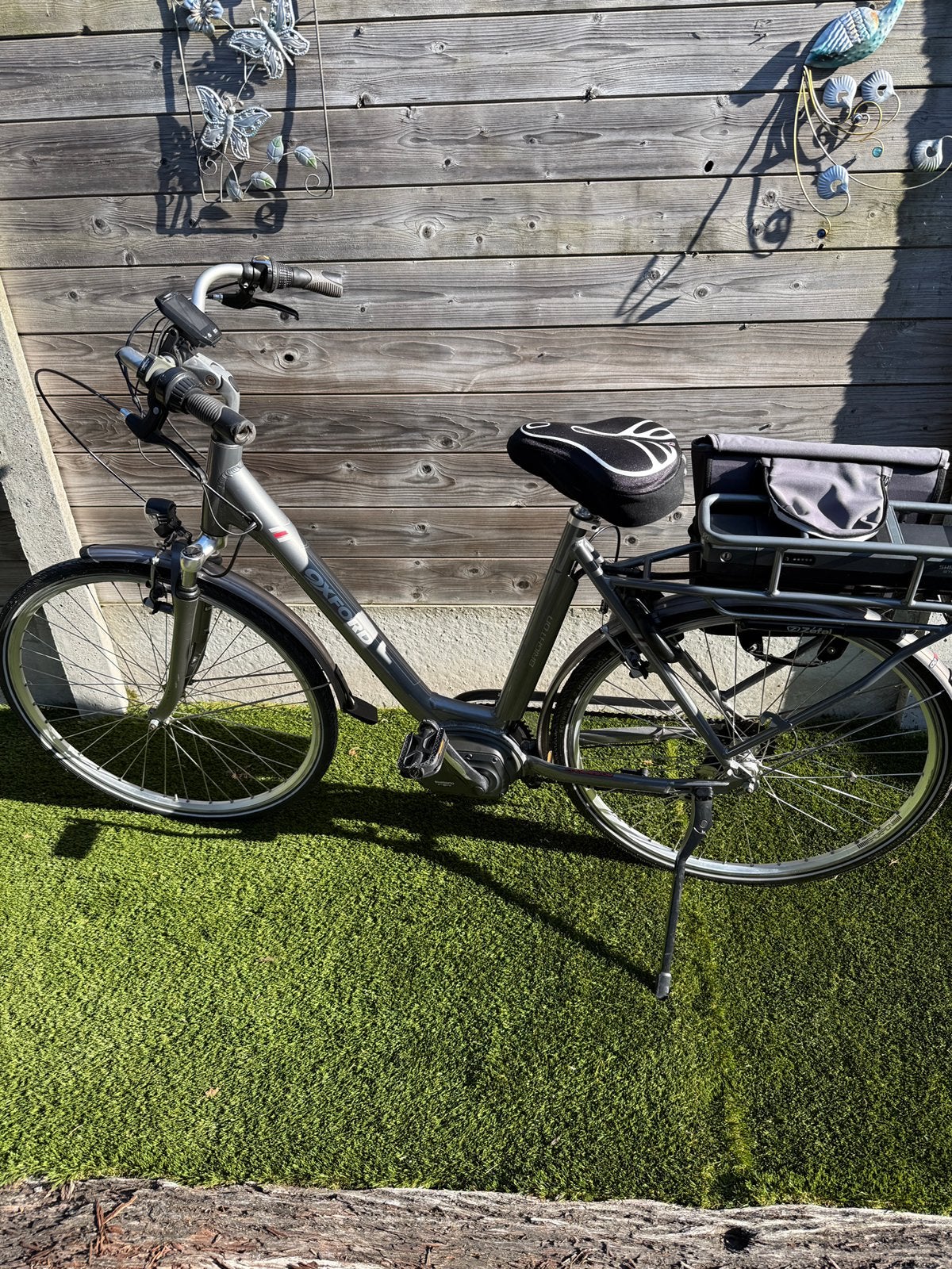 Elektrische damedfiets Oxford, Fietsen en Brommers, Ophalen, Gebruikt