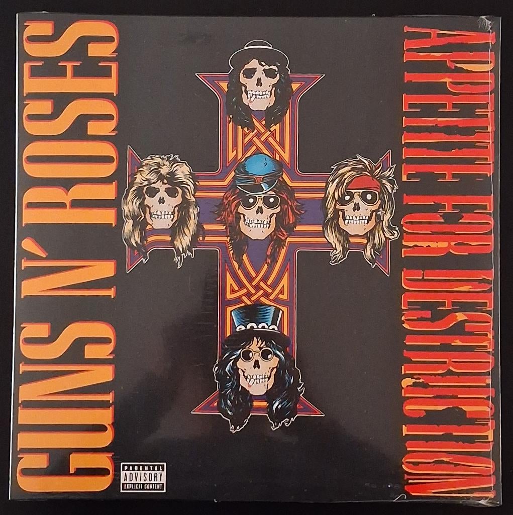 LP Guns N' Roses - Appetite For Destruction (New - Sealed), Ophalen of Verzenden, Nieuw in verpakking, 12 inch, Overige genres