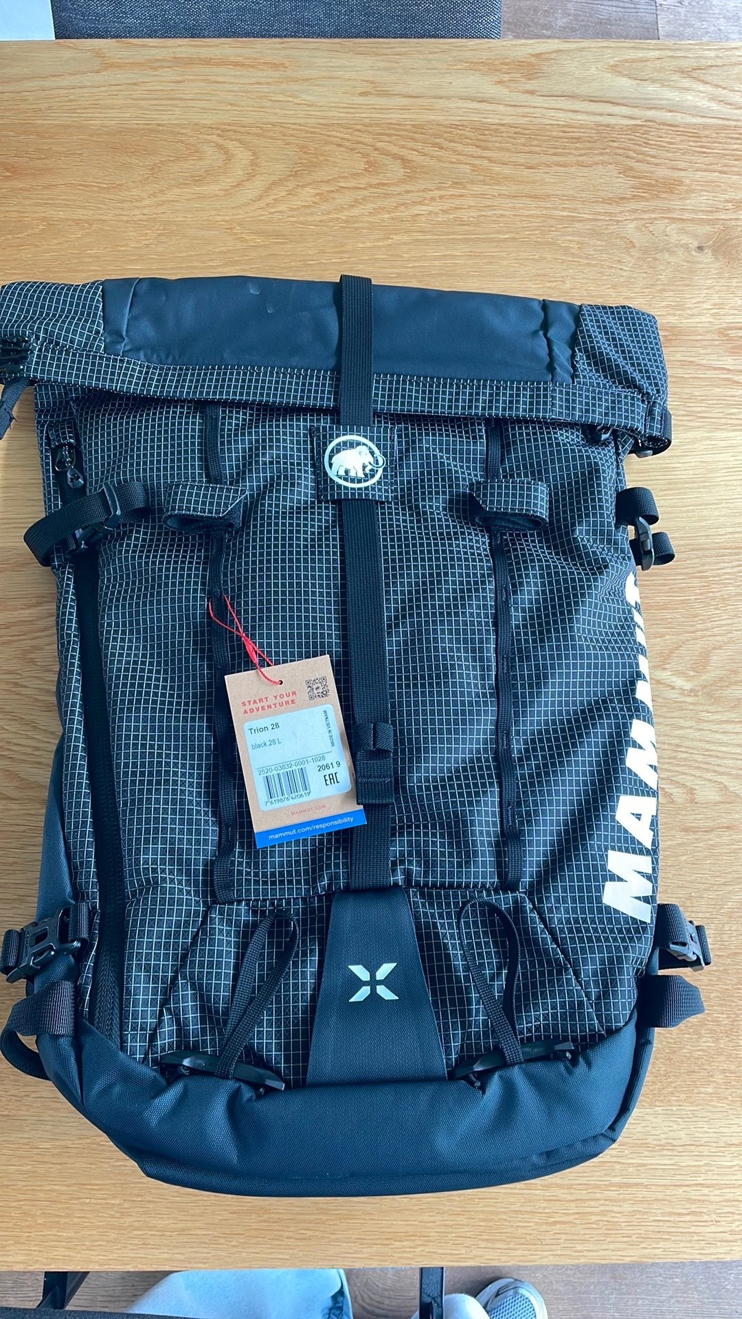Mammut rugzak 28L, Handtassen en Accessoires, Nieuw, Ophalen of Verzenden, Trekking, Overige merken
