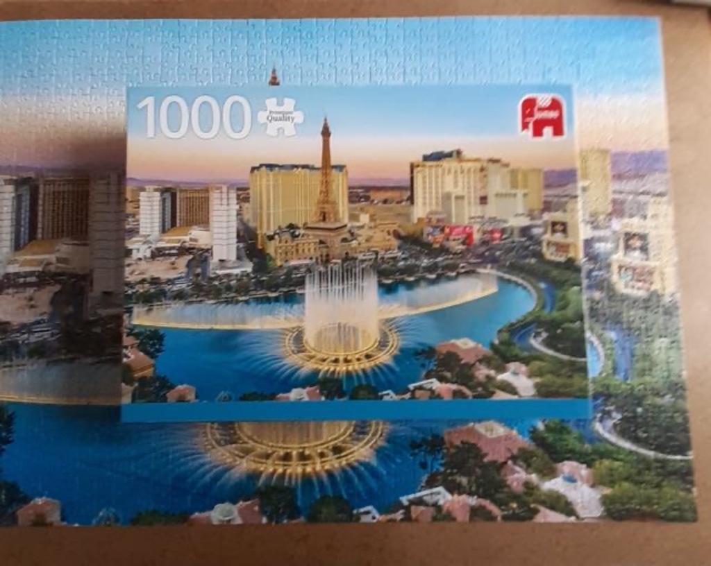 puzzles Jumbo de 1000 et 500 pièces, Enlèvement, 500 à 1500 pièces, Comme neuf, Puzzle
