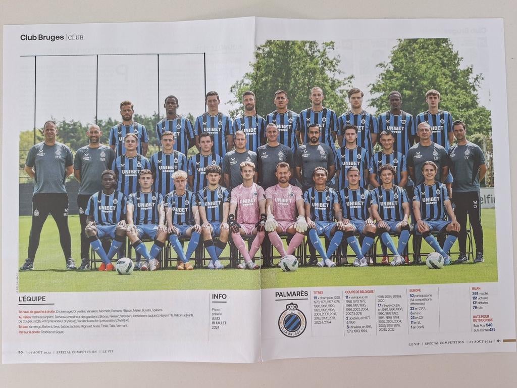 Club Bruges, Enlèvement, Comme neuf