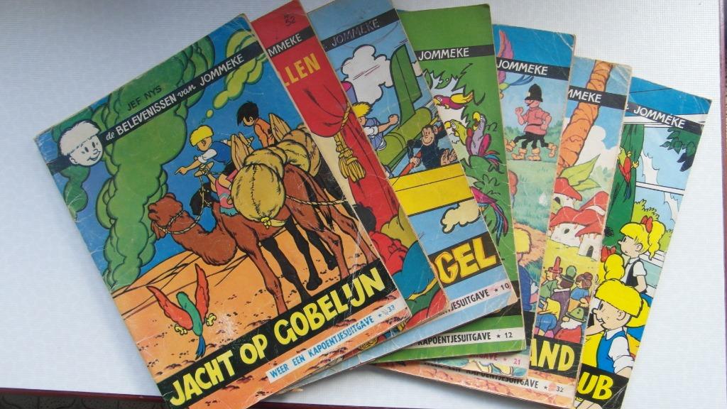 Stripverhalen Jommeke v/h jaar 1981, Ophalen of Verzenden, Meerdere stripboeken, Gelezen, Jef Nys