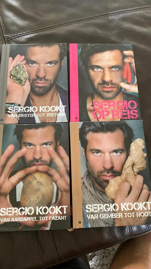 Sergio kookt, Boeken, Ophalen of Verzenden, Zo goed als nieuw, Overige gebieden, Overige typen
