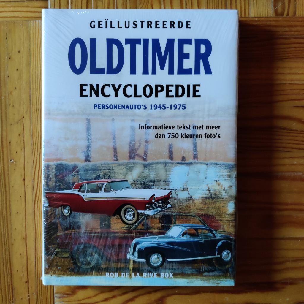 oldtimer encyclopedie sport- en personenwagens 1945-1975, Boeken, Ophalen of Verzenden, Nieuw, Rob De La Rive Box