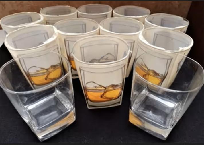 NEUFS! Verres à whisky/scotch «Johnnie Walker» * 1,20€/pièce, Enlèvement, Neuf, Autres types