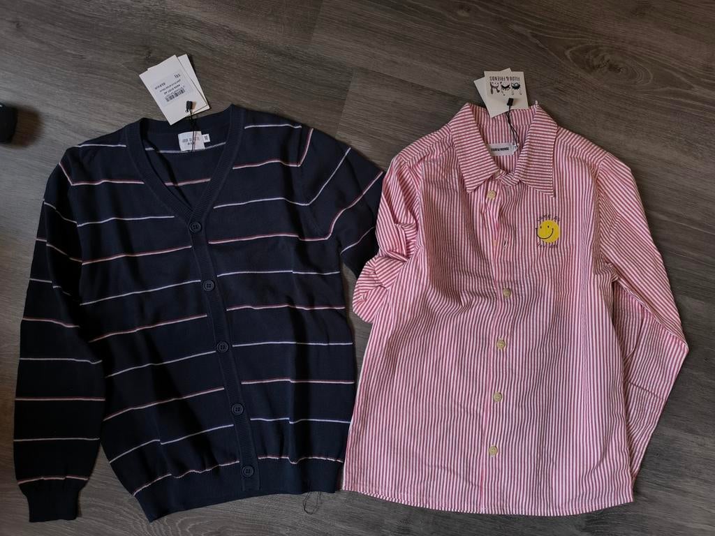 Hemd + gilet Filou & Friends, Ophalen, Overhemd of Blouse, Nieuw, Jongen