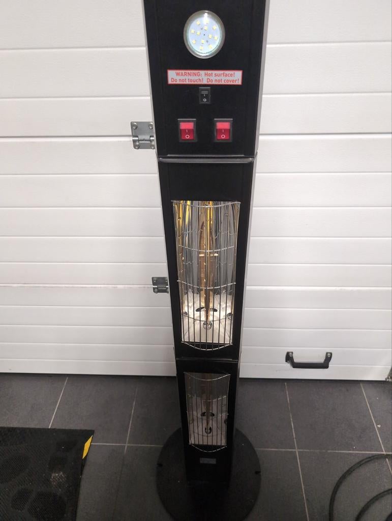 Terrasverwarmer, Ophalen, Zo goed als nieuw, Elektrisch, Vloer