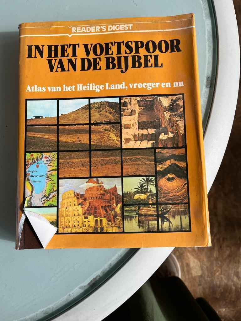In het voetspoor van de Bijbel Reader's Digest, Boeken, Ophalen, 14e eeuw of eerder, Reader's Digest, Zo goed als nieuw