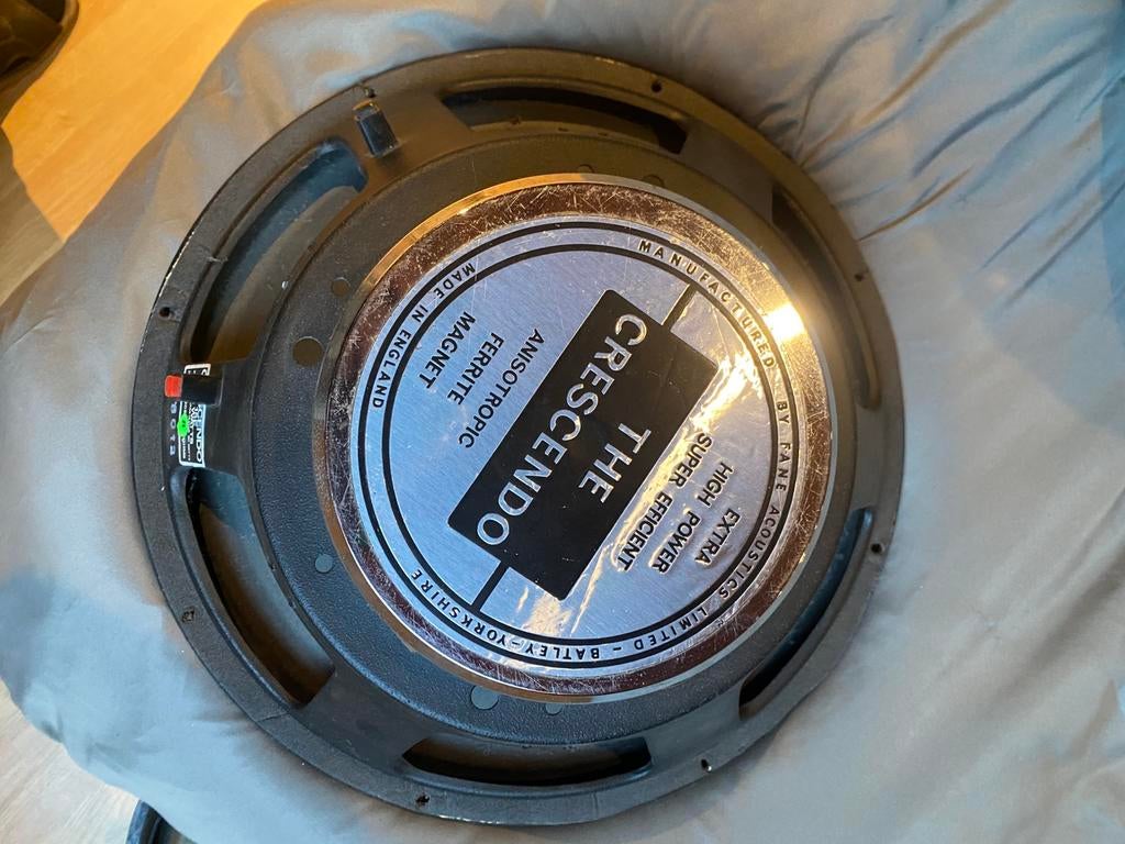 Speaker 15 inch Crescendo 125 W 8 ohm, Ophalen of Verzenden, Gebruikt