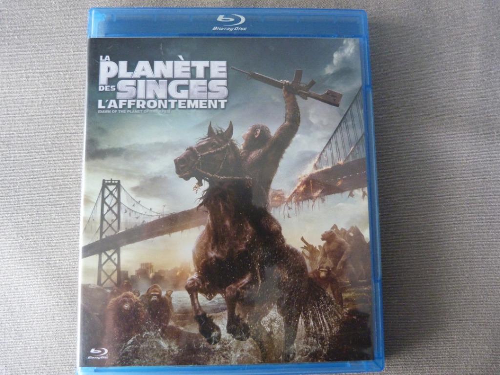 La Planète Des Singes : L'affrontement [Blu-Ray], CD & DVD, Blu-ray, Utilisé, Science-Fiction et Fantasy, Enlèvement ou Envoi