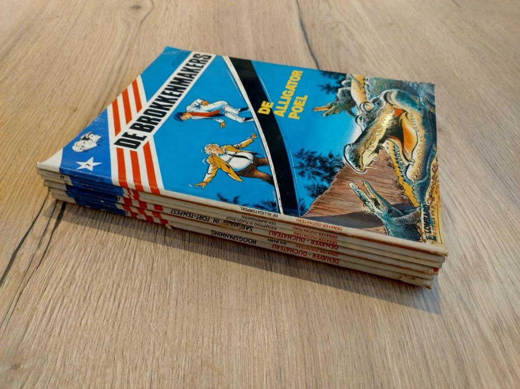 Lot 6 stripverhalen De brokkenmakers - Softcovers, Boeken, Stripverhalen, Ophalen of Verzenden, Gelezen