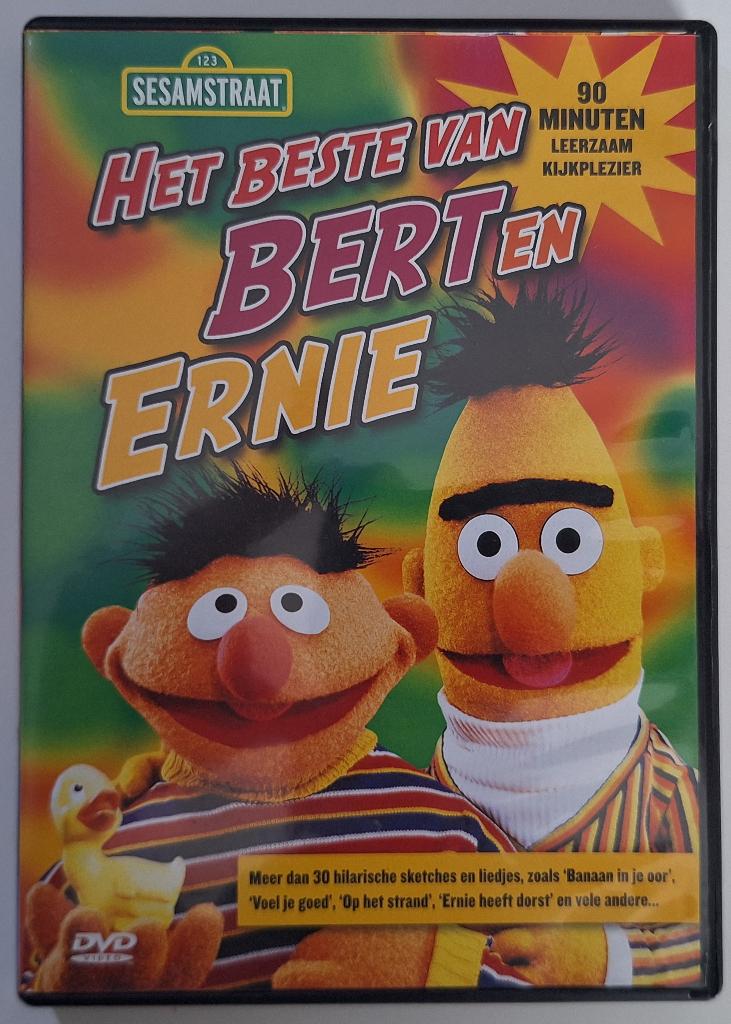 Bert en Ernie: Het beste van (DVD), CD & DVD, DVD | Enfants & Jeunesse, Enlèvement ou Envoi, Comme neuf, Poupées ou Marionnettes