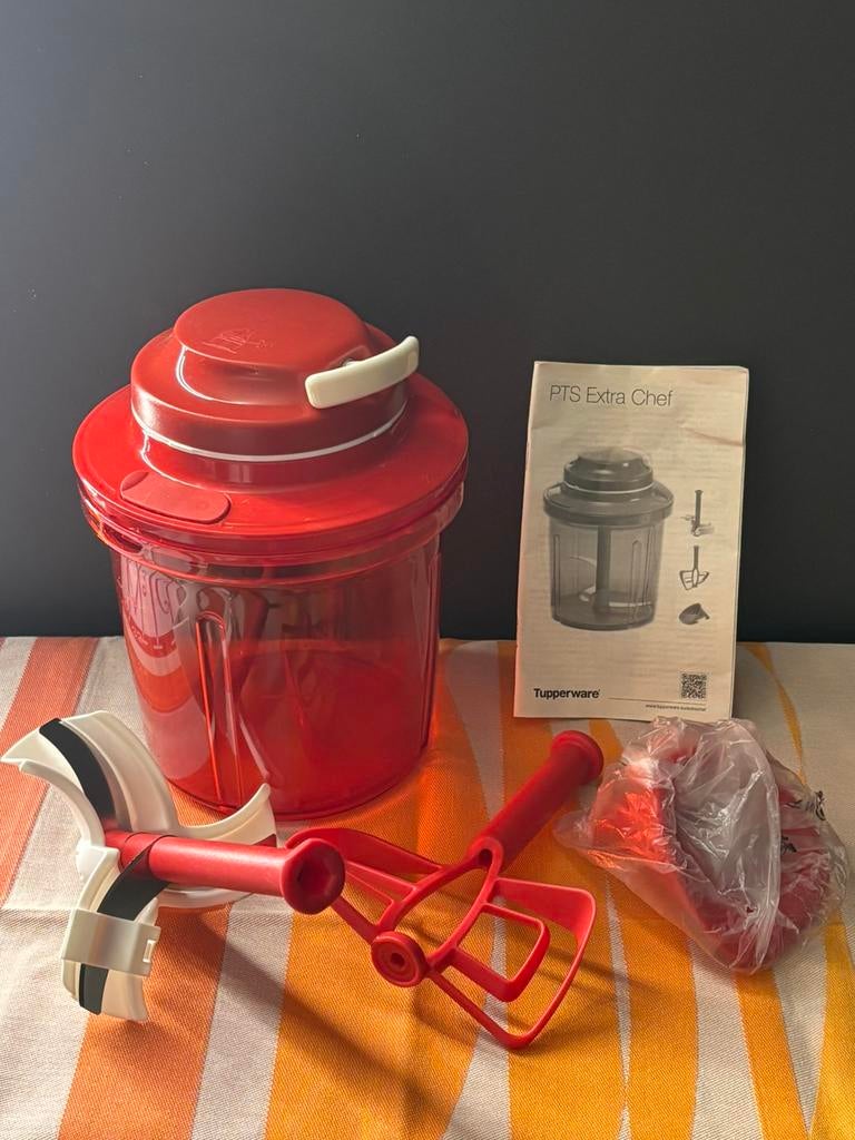 Tupperware hachoir émincer extra chef, Enlèvement ou Envoi, Comme neuf