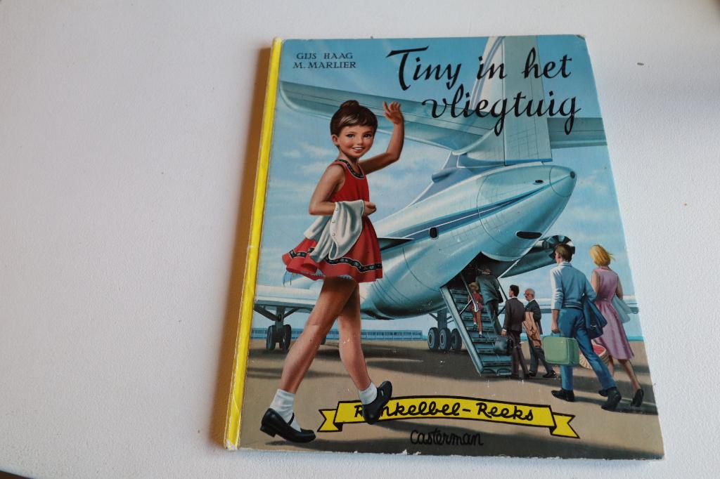 Tiny in het vliegtuig Rinkelbel reeks Casterman 1964, Envoi