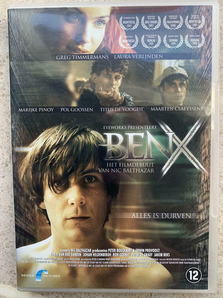 BenX, Cd's en Dvd's, Vanaf 12 jaar, Ophalen of Verzenden, Zo goed als nieuw, Film