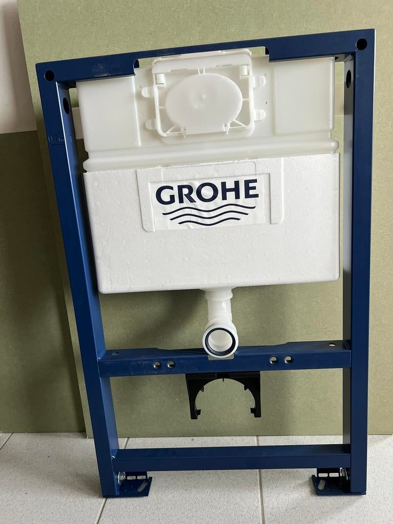 Toilet / Ophangmodel GROHE (NIEUW) VERLAAGDE PRIJS, Ophalen, Nieuw, Chroom, Toilet