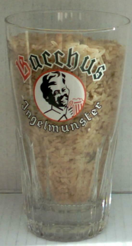 bier brouwerij glas  Van Honsebrouck Bacchus Ingelmunster, Ophalen of Verzenden, Zo goed als nieuw, Bierglas
