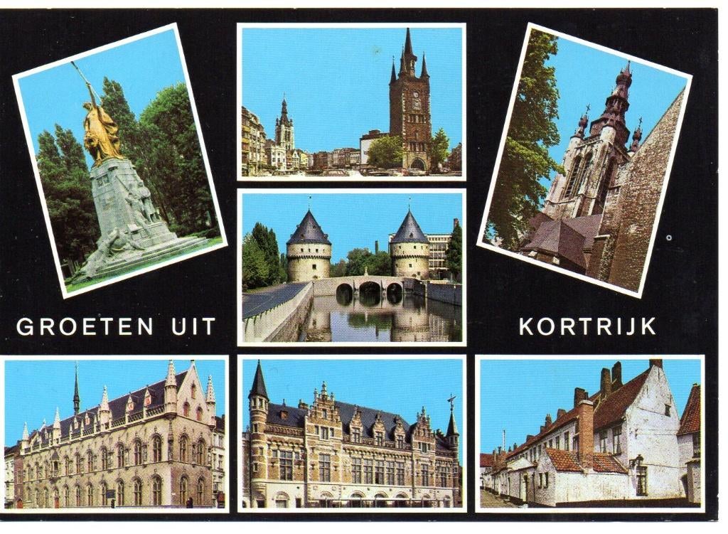 postkaart Kortrijk 229, Verzamelen, Ophalen of Verzenden