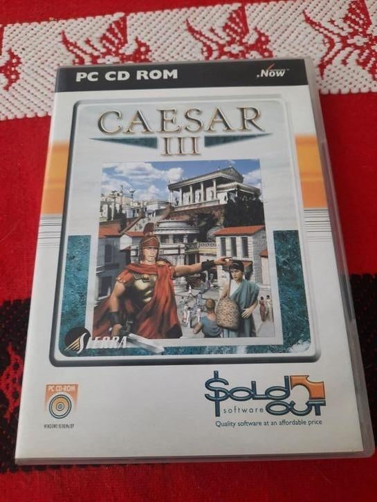 PC CD-Rom Caesar III, Games en Spelcomputers, Games | Pc, Ophalen of Verzenden, Gebruikt