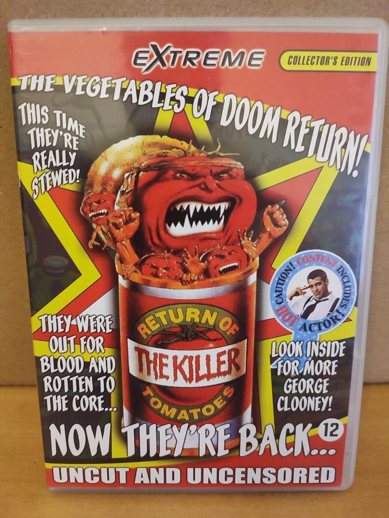 LE RETOUR DES TOMATES TUEUSES - version dvd NL (non-censuré), Enlèvement ou Envoi, Utilisé, Autres genres